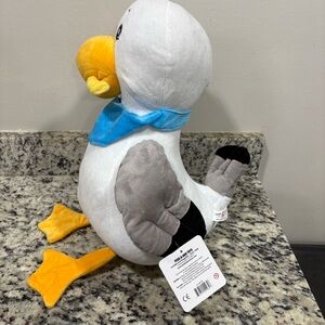 Peek-a-boo Plush NWT Pier The Seagull Eating French Fry - 18” Long- #55-465SK